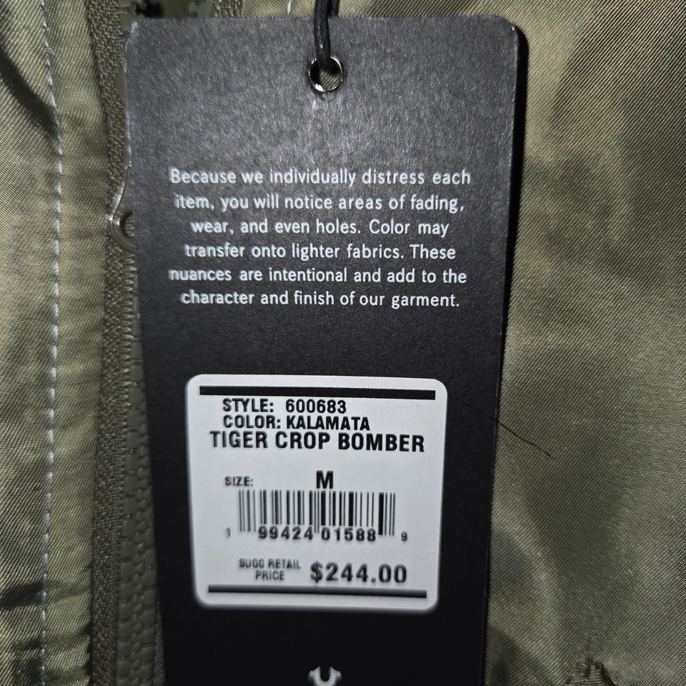 Chaquetas True Religion Nuevas con Etiquetas Chaqueta Bomber Corta Tigre Para Mujer Talla Grande Nueva con Etiquetas Foto 4 de 4