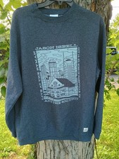 Jason Isbell and the 400 Ryman Auditorium Official Size L Gray Sweatshirt NWOT