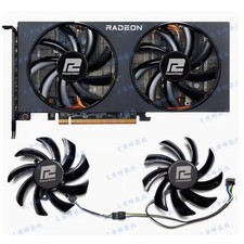 For PowerColor RX5500XT 5600XT 5700 Graphics Card Fan T129215BU/FDC10H12D9-C