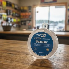 Blue Label 100 Fluorocarbon Fishing Leader Line 15lbs/25yds - Saltwater Ready