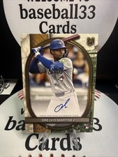 2025 Topps Museum Collection Orelvis Martinez RC Auto /149 Blue Jays #AA-OM