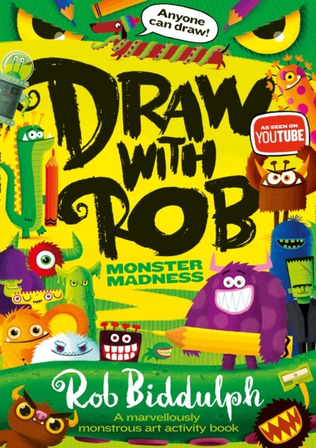 Draw With Rob: Monster Madness by Rob Biddulph 9780008479008 NEW - Image 2
