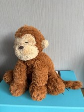 Jellycat Fuddlewuddle Monkey Medium Very Good Displayed Only Condition