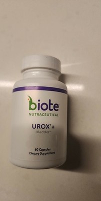 BioTE UROX+ Bladder Health Supplement   Herbal Urinary Support   60 Bottle