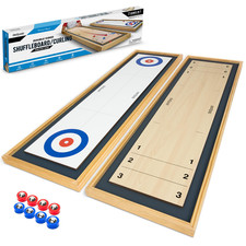 Gosports Shuffleboard And Curling 2 In 1 Tabletop Board Game Shfl-01