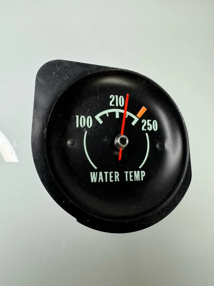 6490857 OEM 1968-1971 Chevrolet Corvette 250* medidor de temperatura CA de fábrica Delco Foto 2 de 4