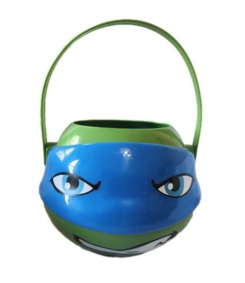 Teenage Mutant Ninja Turtle Halloween Trick ir Treat Bucket - Leonardo