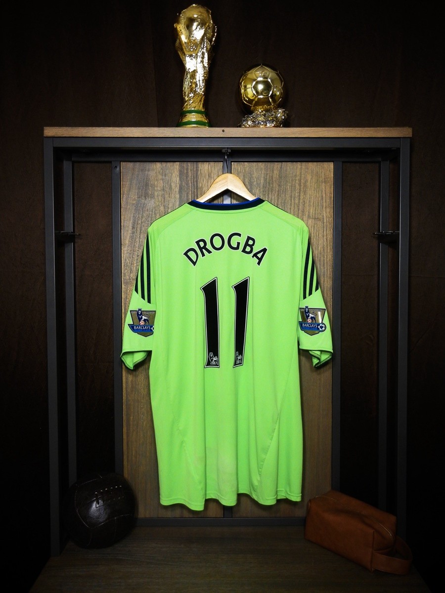 チェルシー 2010/2011 ドログバ　サイズ M MENS FC CHELSEA 2010/2011 DIDIER DROGBA UEFA SOCCER FOOTBALL