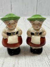 Vintage Goebel Hummel German Ceramic Salt Shakers
