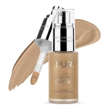 PUR MINERALS 4-in-1 Love Your Selfie Longwear Foundation & Concealer, Full Cover