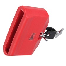 Yibuy Red Plastic Percussion Instruments Block for Latin Drum Instrument