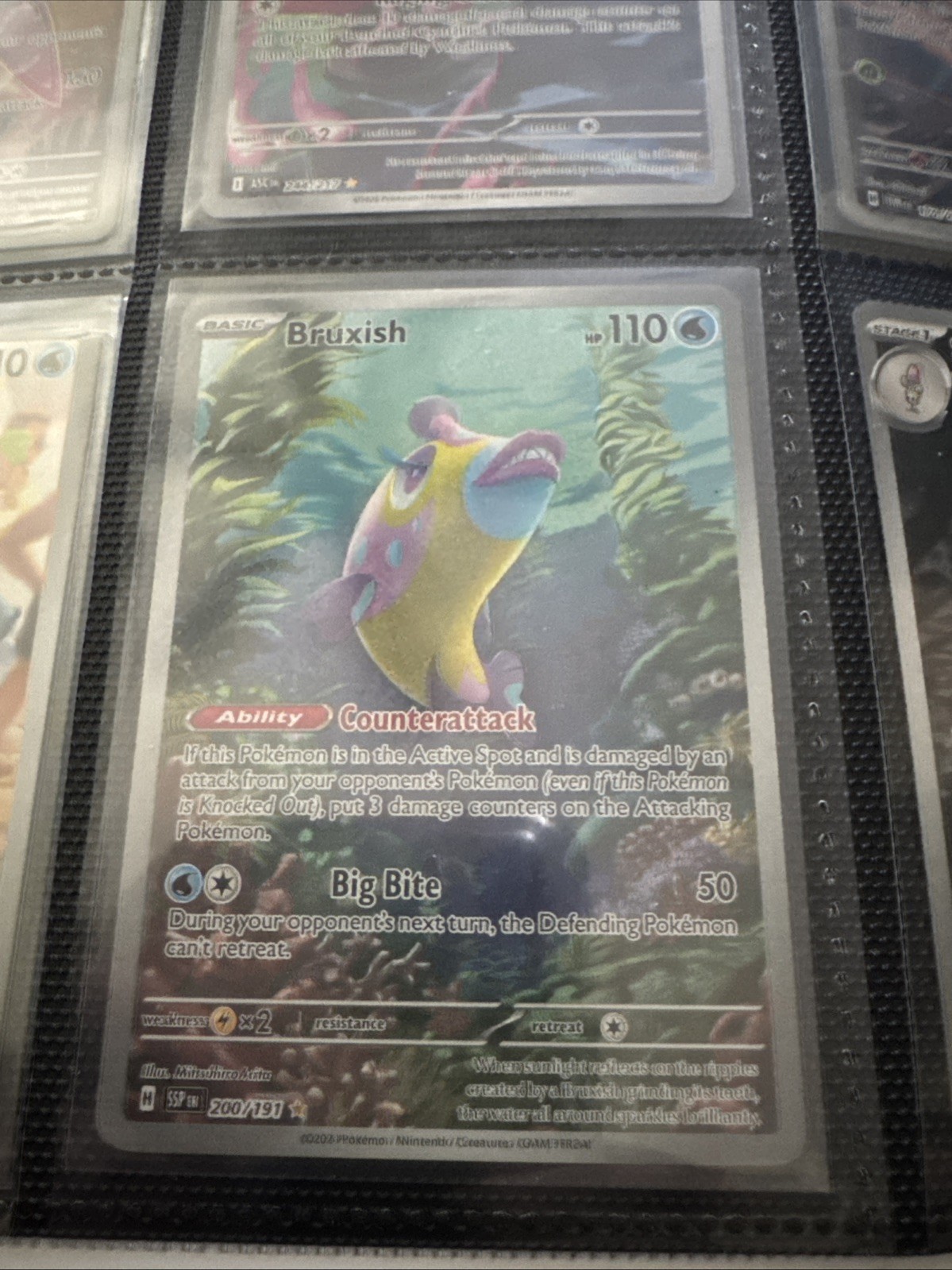 bruxish pokemon card value 200/191 Sv08: Surging Sparks for sale Battle Styles Type Bruxish 049/191 NM / M