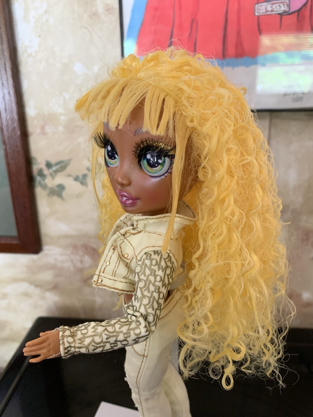 Rainbow High Doll - Sunny Madison - Custom perm