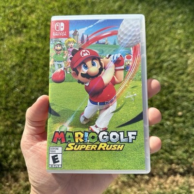 Mario Golf Super Rush Nintendo Switch Game Complete With Case CIB Good Condition