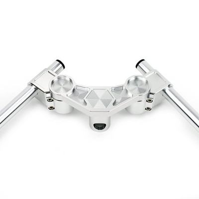 CNC Billet Lower HandleBars Integrated For Honda Gy6 Ruckus Zoomer Af58 Nps50