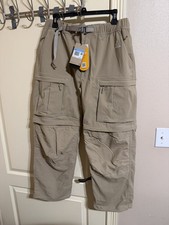 Nike ACG Smith Summit Convertible Khaki Cargo Pants/Shorts Men Medium FN0428-247