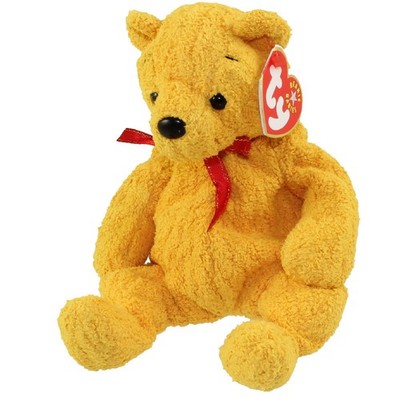 TY Beanie Baby - POOPSIE the Bear (8 inch) - MWMTs Stuffed Animal Toy