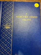 1916-1945 Mercury Dime Collection Nearly Complete Set 76 Coins (-16-D) set #18