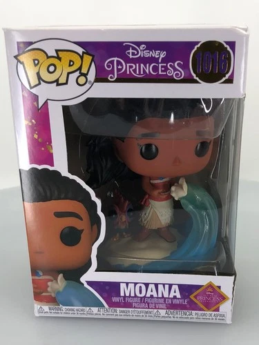 Funko POP! Disney Princess Moana #1016 Vinyl Figure DAMAGED BOX SEE PICS