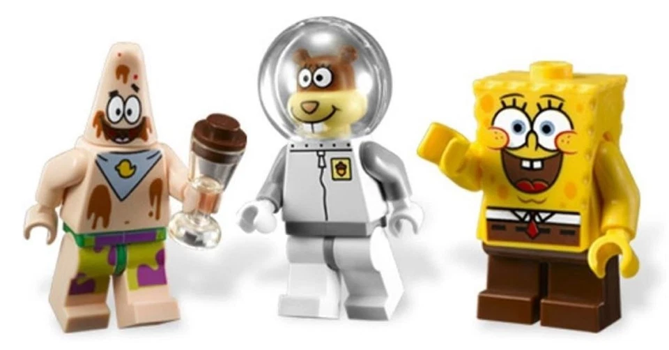 LEGO SPONGEBOB SQUAREPANTS *GLOVE WORLD* SET 3816 *NEW SEALED BOX* 4 MINIFIGURES - Image 3 of 3