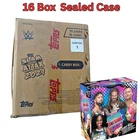 Topps WWE slam Attax 2021 Carry Box Sealed Case 16 Box Lot India 196 Cards Box