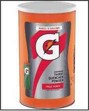 Gatorade Thirst Quencher Powder, Fruit Punch, 76.5 oz Canister Makes 9 Gallons