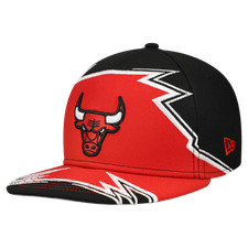 Youth New Era Black Chicago Bulls Break 59FIFTY Fitted Hat