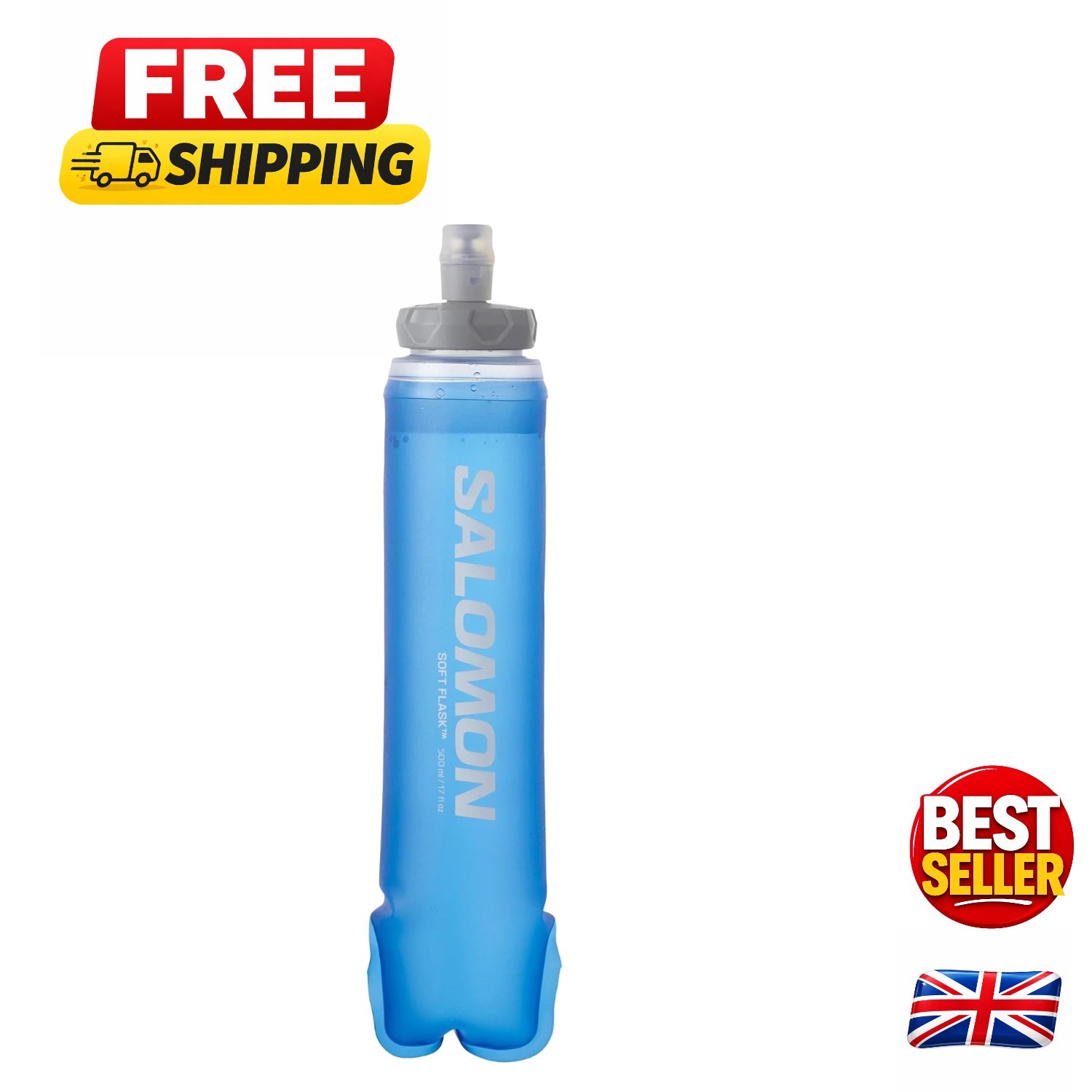 Unisex 500ml Soft Flask - Perfect Hydration Companion for Running and Outdoors