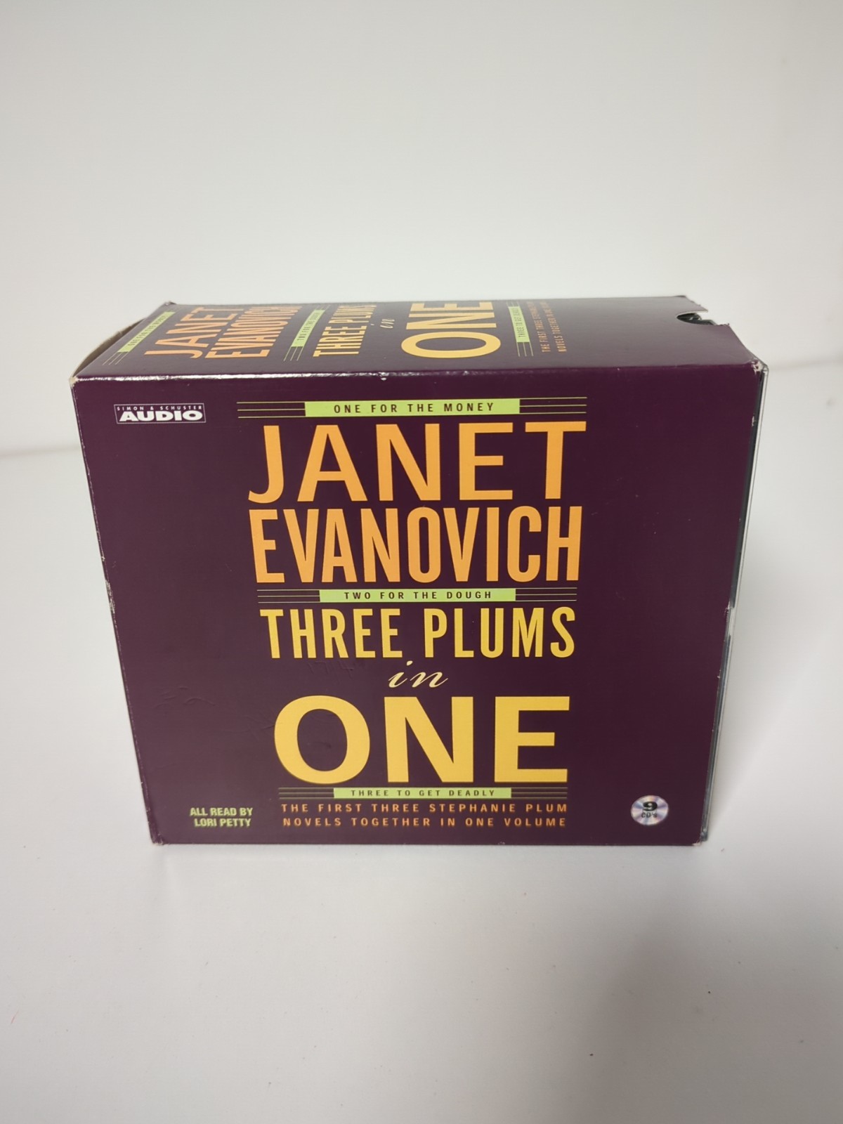 Three Plums In One - 3 Janet Evanovich CD Audio Books. Stephanie Plum Free P&P