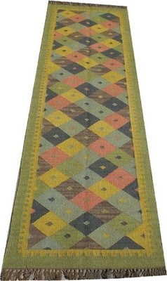 Orientalischer grob gewebter Kelim Teppiche 250*80 cm - Muster 3
