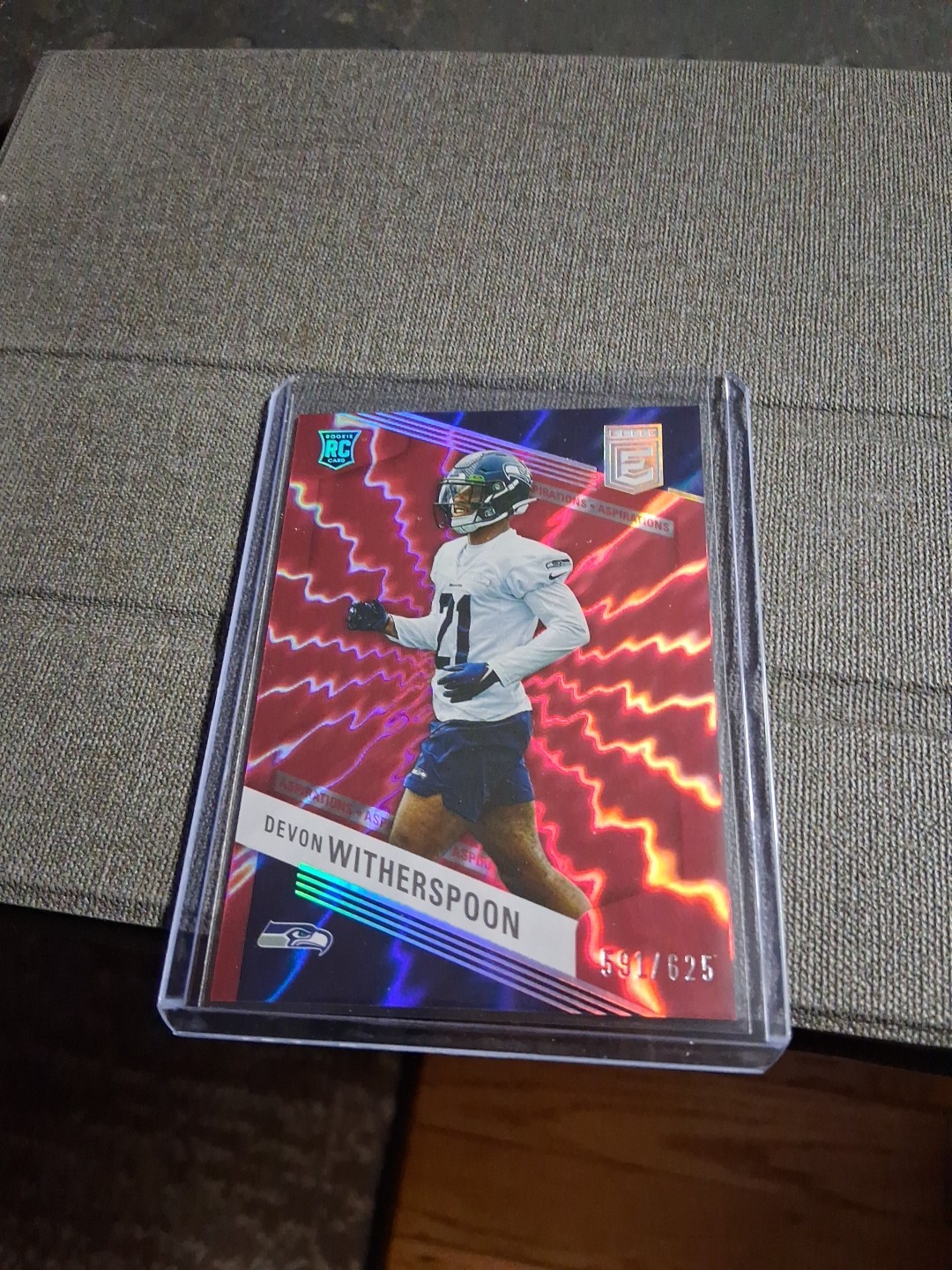 2023 Donruss Elite Rookies Devon Witherspoon #133 Aspirations/625 Seahawks