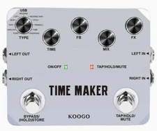 KOOGO Time Maker Guitar Delay Pedal 11 Types of Ultimate Delay Effect Pedal