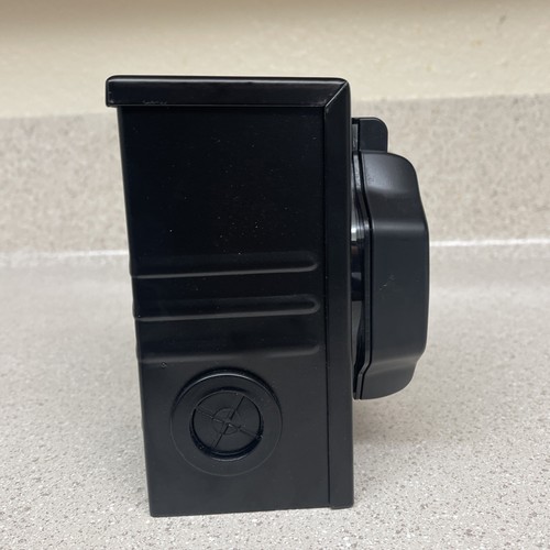 50 Amp Generator Inlet Box,125/250 Volt,NEMA SS 2-50P Power Inlet Box 3 Prong - Picture 3 of 6