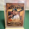 Topps 2021 Big League Ramon Laureano Wanted Insert #WT-10 Oakland Athletics