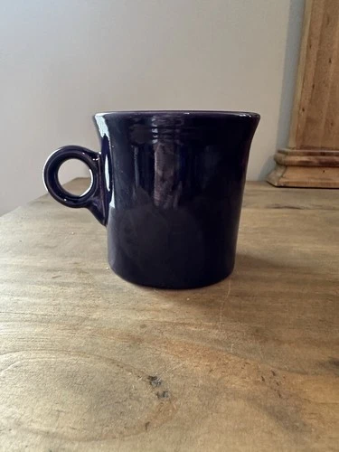 Fiestaware Plum Mulberry Fiesta Mug Ring Handle HLC  USA 2.5”T