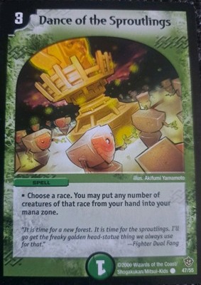 Duel Masters Dance Of The Sproutlings 47/55 NM