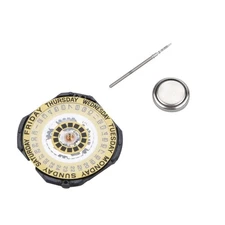 11½ ‴ Quartz Watch Replacement Movement Date Wide Day Watches For VX44E 11½ ‴