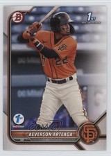 2022 Bowman 1st Edition Aeverson Arteaga #BPPF-82 ff8