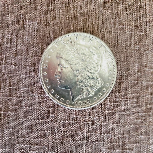 1896 morgan silver dollar no mint mark Au - You Grade