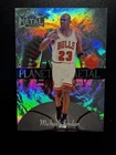 Michael Jordan 1997 Metal Universe Planet Metal Bulls HOF 90s Insert