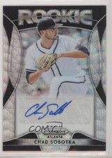 2019 Panini Prizm Rookie Blue Wave 49/60 Chad Sobotka #RA-SC Auto 0cv