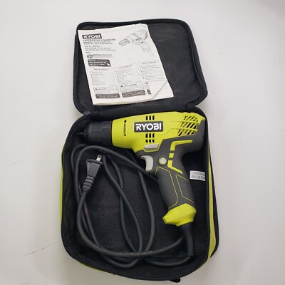 Ryobi D43K Amp 3/8 Inch 1600 RPM Variable Speed Trigger Corded Power  Drill