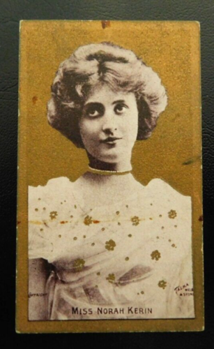 1904 Sniders & Abrahams Milo Cigarette Card Actresses Talma - Norah Kerin - Picture 1 of 2