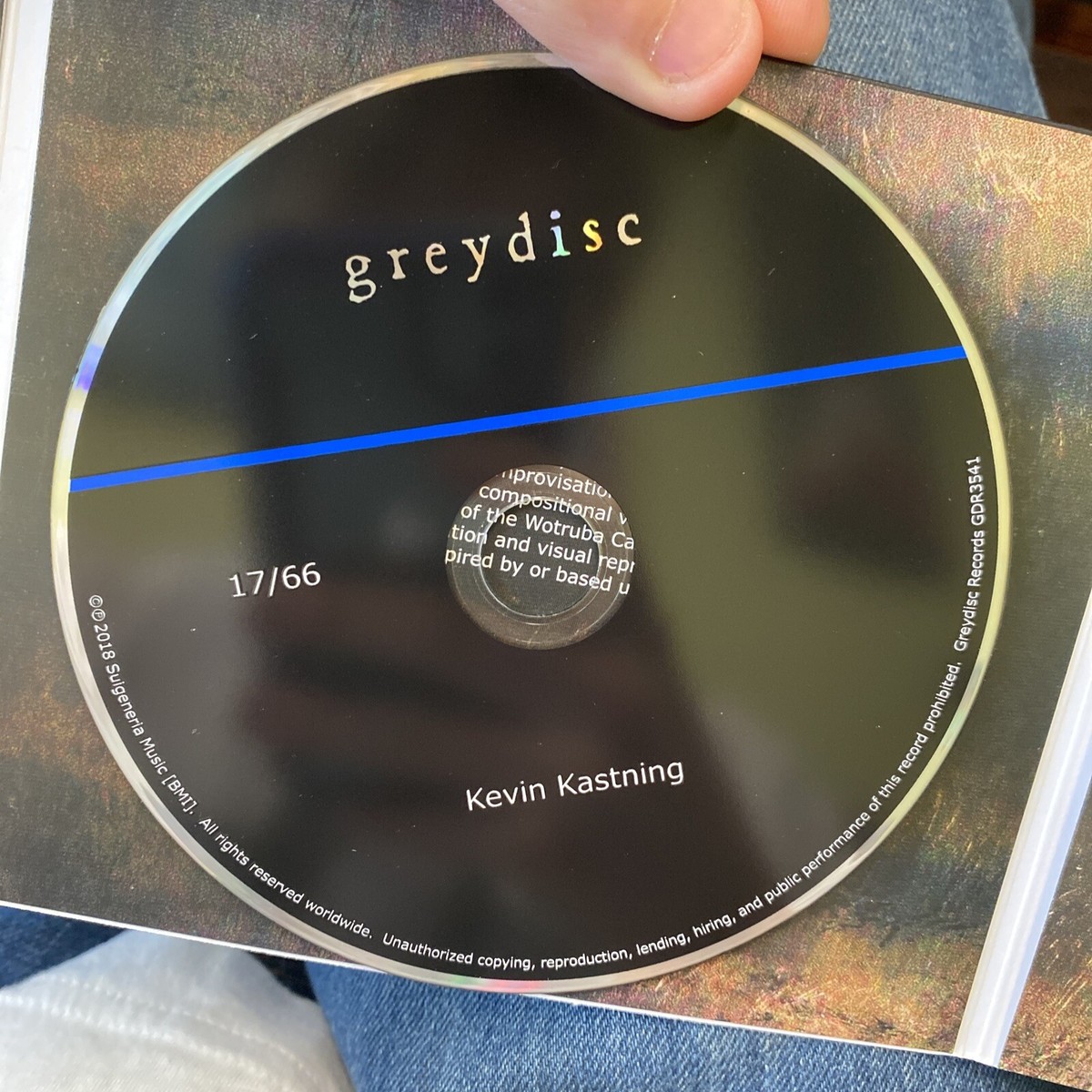 Kevin Kastning : 17/66 CD [Digipak] LIKE NEW RARE OOP 888295762298