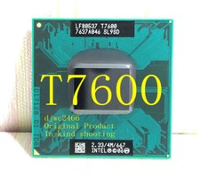 Intel Core 2 Duo T7600 (SL9SD) 2.33GHz / 4M / 667 MHz / Notebook processor