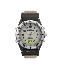 Timex Expedition Men's Watch T41051 Crown Set Resin Combo Watch.