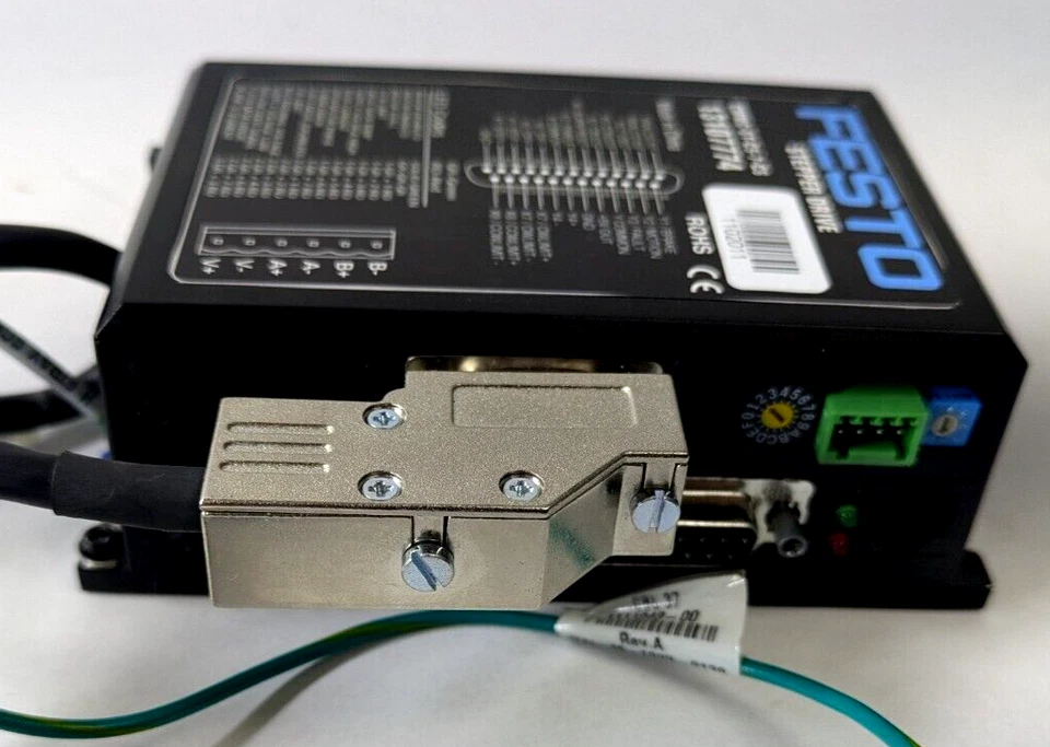 Festo Stepper Drive Controller CMMC-ST-C5-7-CS 13107774 Custom CMMS/CMMO? - Image 4 of 4