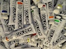 Golden Heavy Body Acrylic Paint, 2 oz., flat rate shipping, various colors