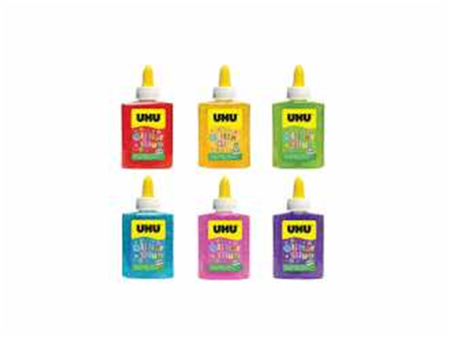 Colla Glitter Glue Bottle 88,5 Ml - 1 Pz | Uhu