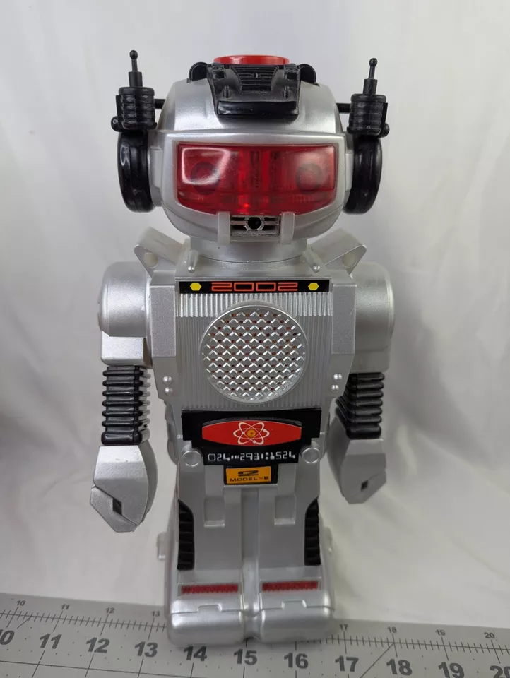 New Bright Magic Mike Silver Robot Talking Movement WORKS - Image 2 of 4